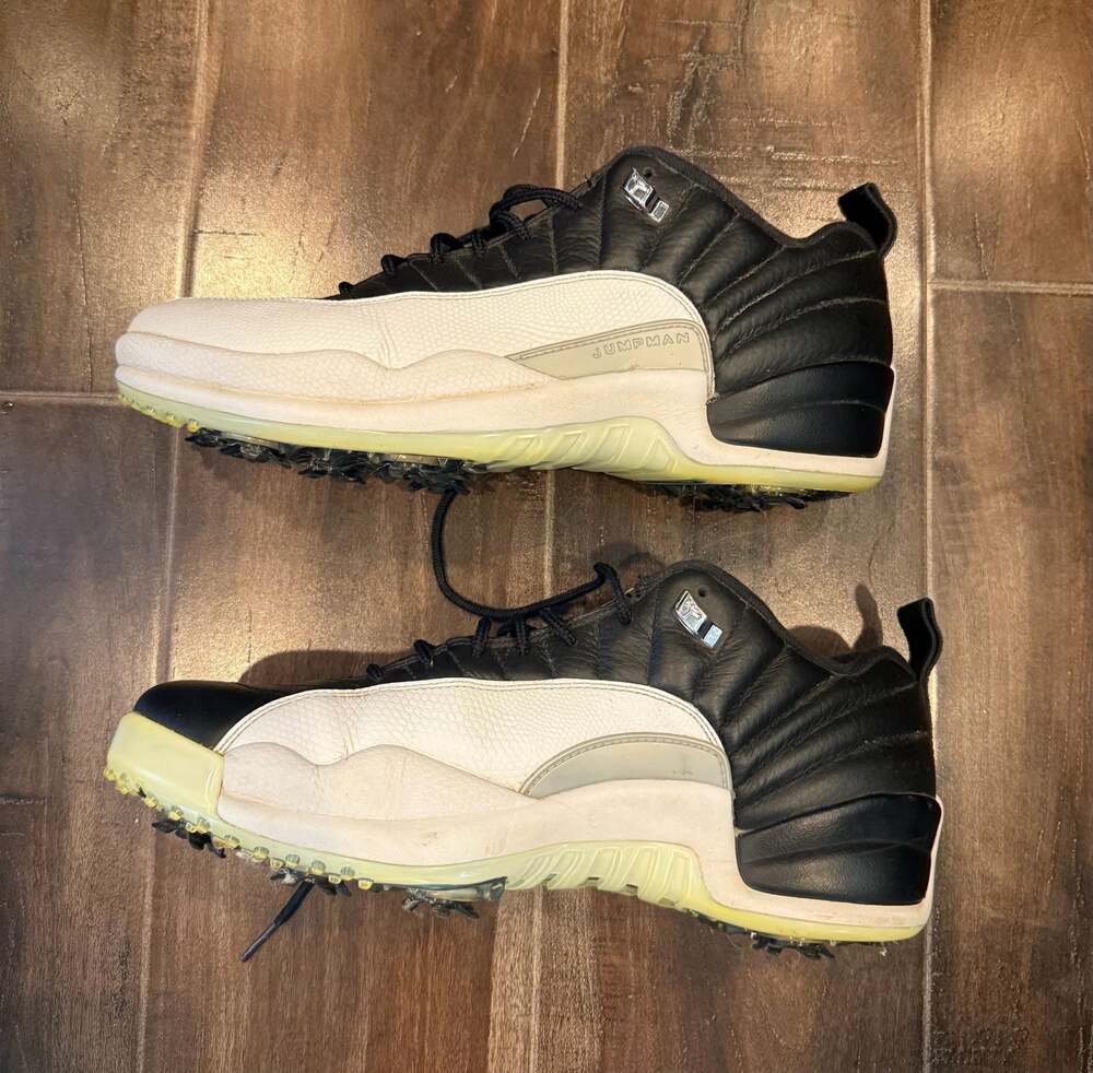 Nike Air Jordan 12 Low Golf 'Playoff' DH4120-010 - Picture 3 of 6